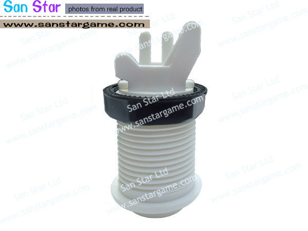 White Color Arcade Player Button
