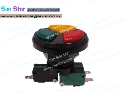 3 in 1 Arcade Button With Microswitch