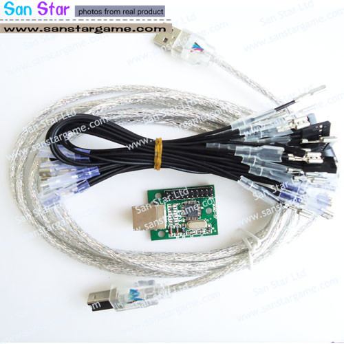 DIY Arcade parts Bundles With Arcade Controller *1+Joystick*1+Push button*10