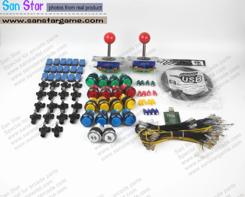 New Arrival DIY Arcade parts Bundles With Arcade Controller&Joystick&Push button&Microswitch