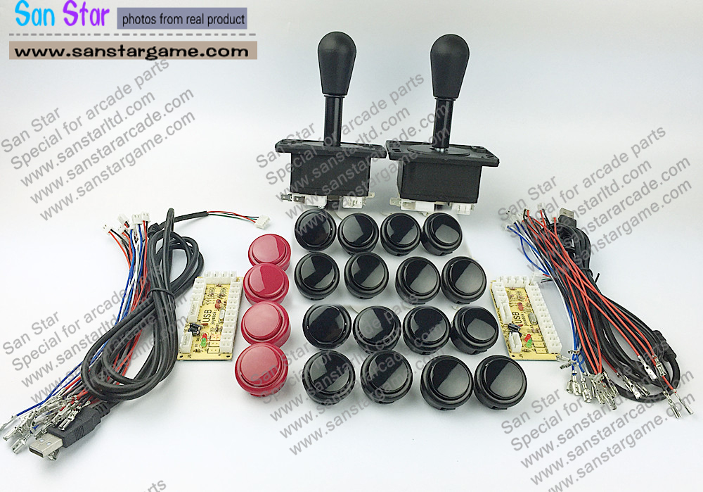 New Arrival: With Zero Delay USB to Joystick Push Button and Joystick