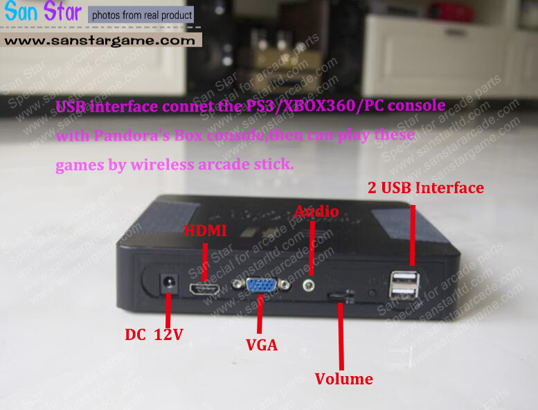 Pandora Box 5 Wireless Arcade Stick Game Console