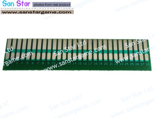 High Quality 22 Pin Golden Finger for Arcade game machine/arcade parts,