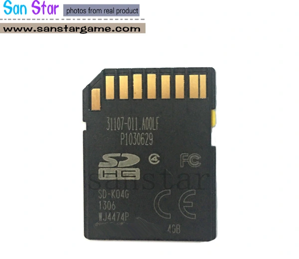 CF Card of Game Elf 412 in 1 SD card serial number should be provided when you order