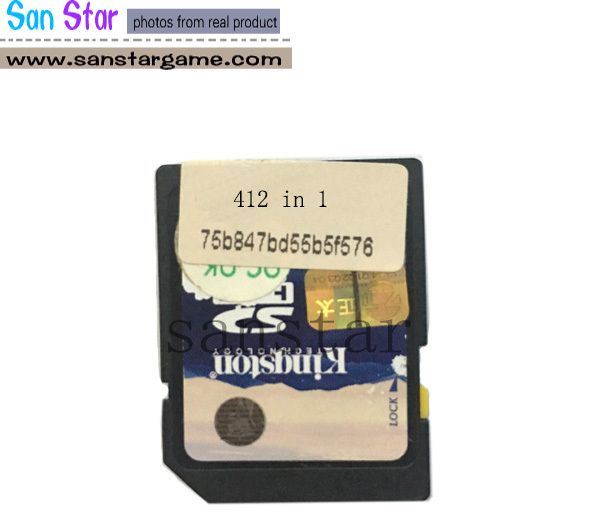 CF Card of Game Elf 412 in 1 SD card serial number should be provided when you order