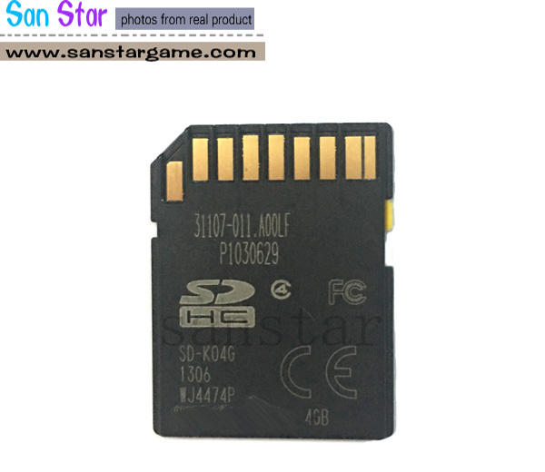 CF Card of Game Elf 750 in 1 SD card serial number should be provided when you order