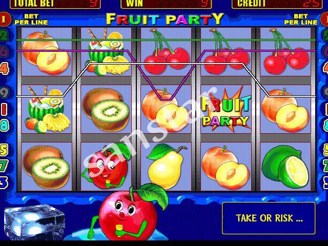 New Mega 7 In 1 with Friut party  Casino Game Pcb For Slot Machine Gambling Machine
