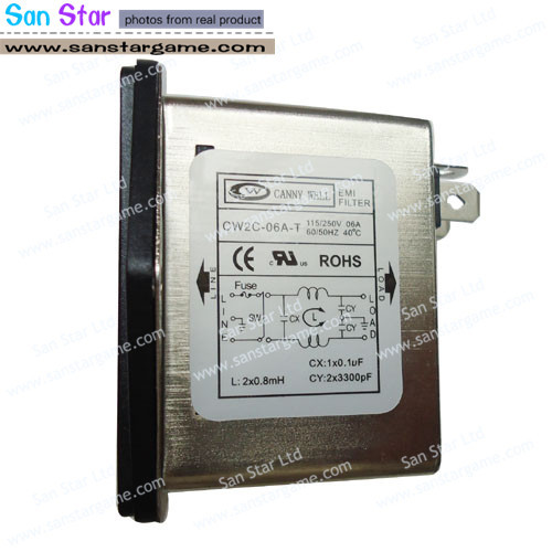 EMI Filter Power filter with fuse