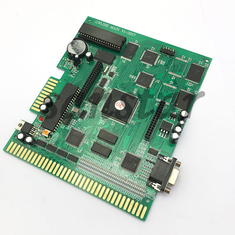 New Mega 7 In 1 with Friut party  percentage 60-94%  every2%  Casino Game Pcb For Slot Machine Gambling Machine