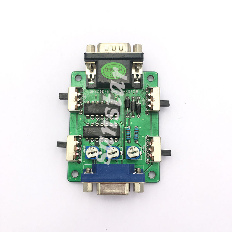 VGA Image Scan Line Generator  Perfect recall of CRT.15KHZ video image display effect
