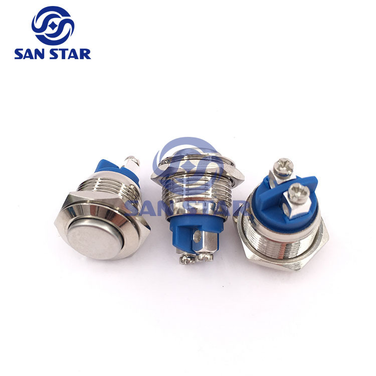 16mm Hole Size Self Reset Switch Button Game Machine Accessory Arcade game machine Parts