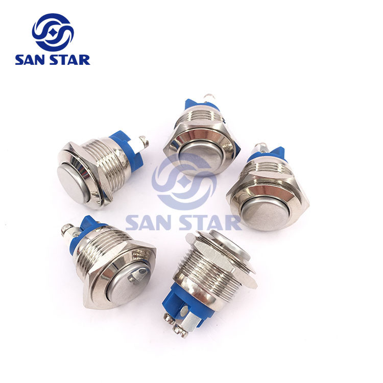 16mm Hole Size Self Reset Switch Button Game Machine Accessory Arcade game machine Parts