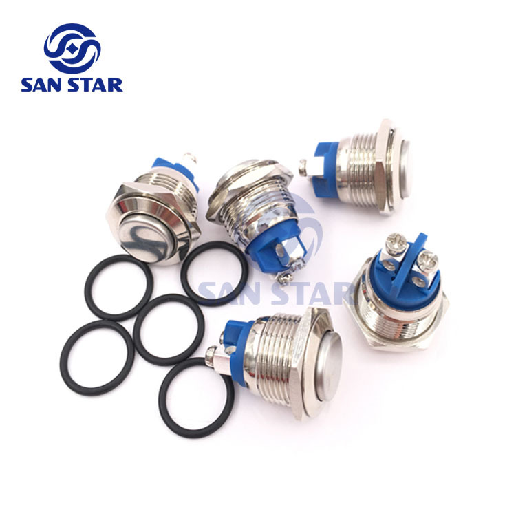 16mm Hole Size Self Reset Switch Button Game Machine Accessory Arcade game machine Parts