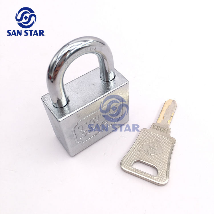 Brass Pad lock erfect Security can for doors and cabinets
