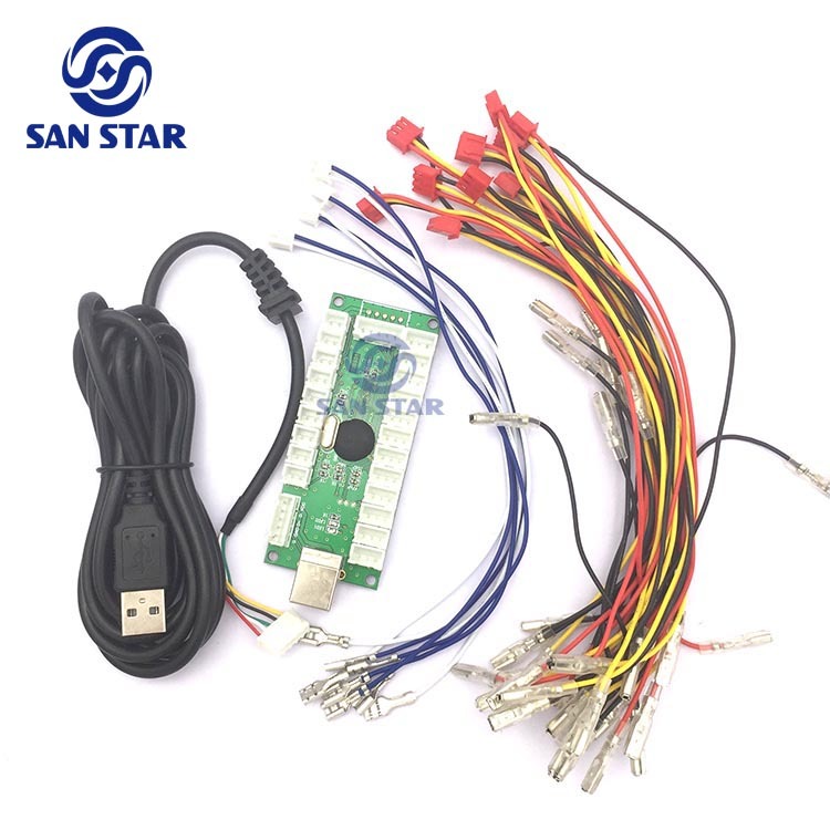 LED USB to Joystick Arcade Encoder