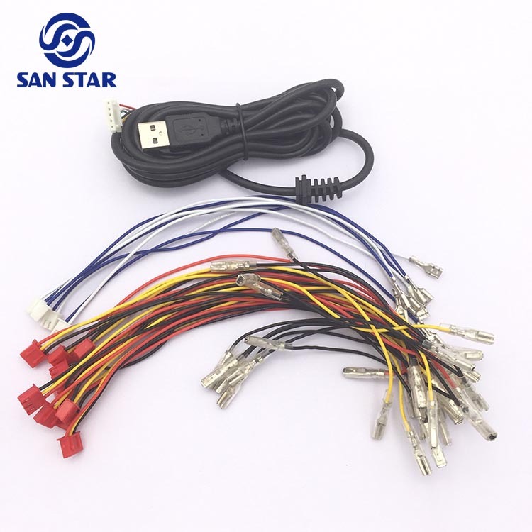 LED USB to Joystick Arcade Encoder