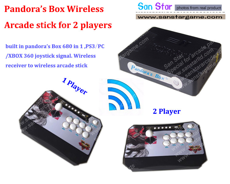 Pandora Box 5 Wireless Arcade Stick Game Console