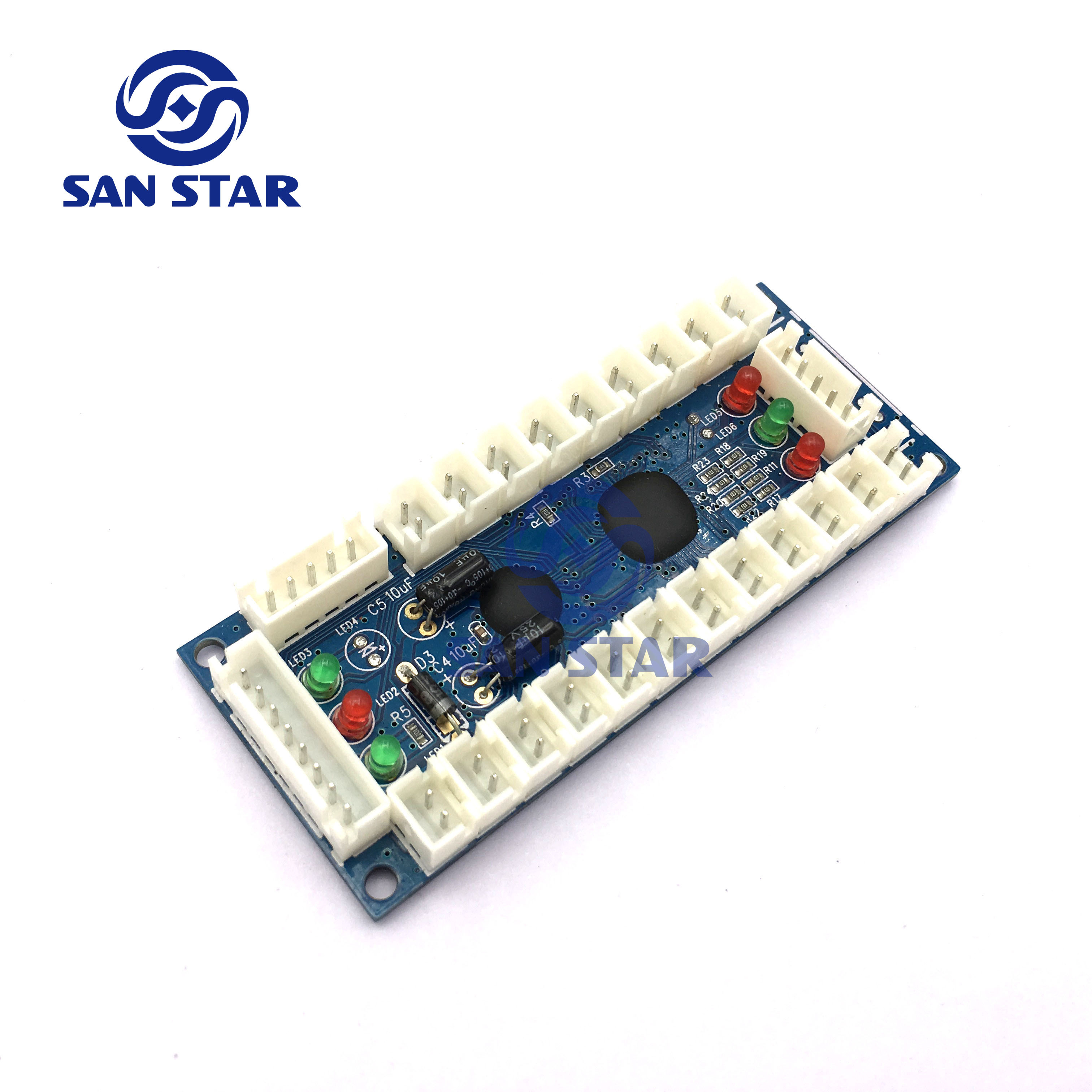 5 IN 1 Zero Delay USB to Joystick Controller Can Work With PS3/PS2/PC/Xbox 360 for windows/Android