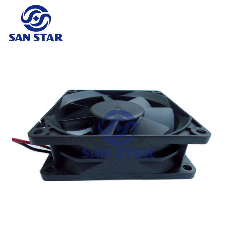 12V 8x8cm plastic Cooler Fans