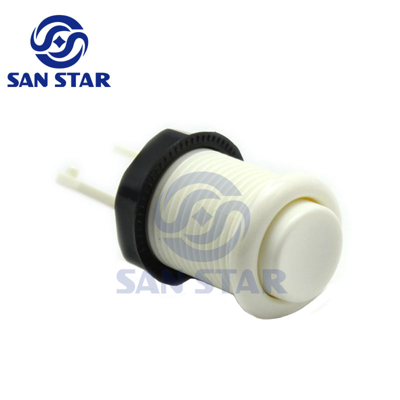 Classic Arcade Button With Concave Plunger Arcade Push Buttons Standard American Style Arcade Push Button MicroSwitch Buttons