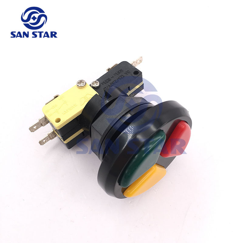 3 in 1 Arcade Button With Microswitch