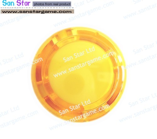 transparence colour Arcade  button build-in microswitch, mounting hole 28mm
