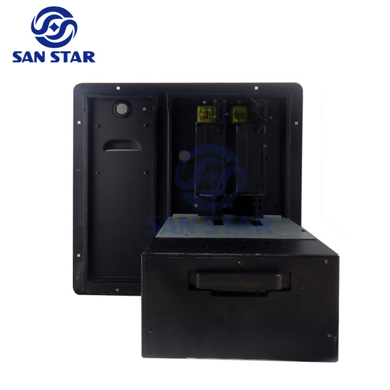 3 in one coin door include coin selector door,coin box door,and ticket dispenser door,include cash box,have coin reject button