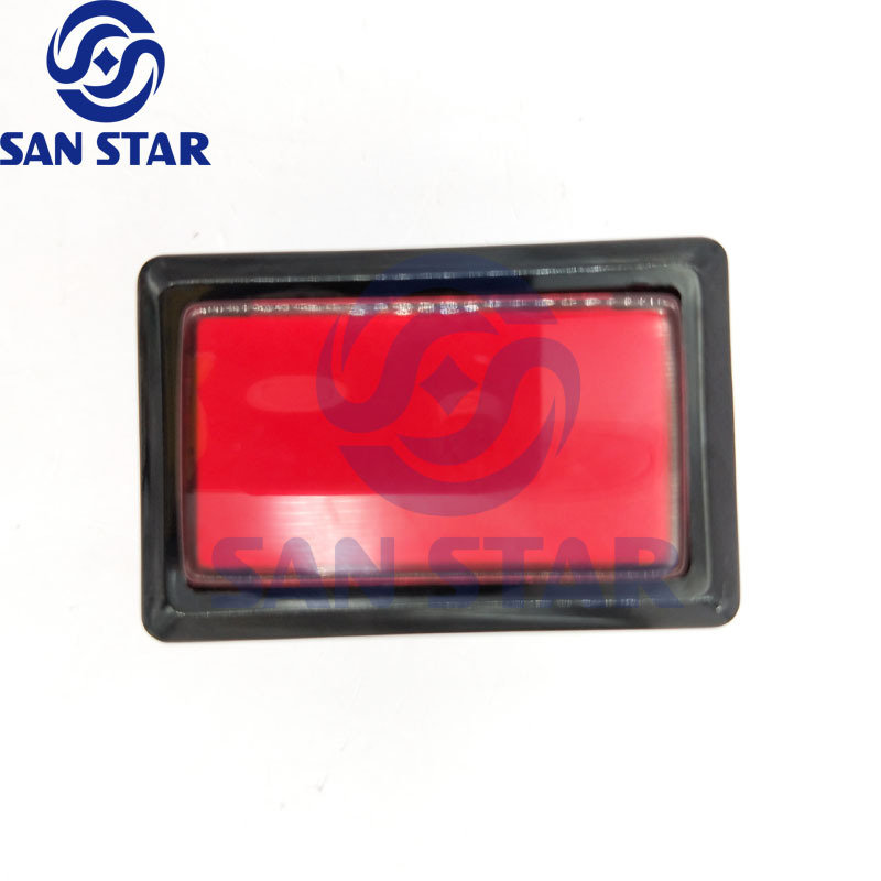 Rectangle Illuminated Arcade Button