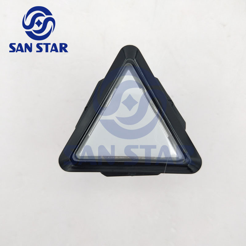 Triangular Illuminated Arcade Button