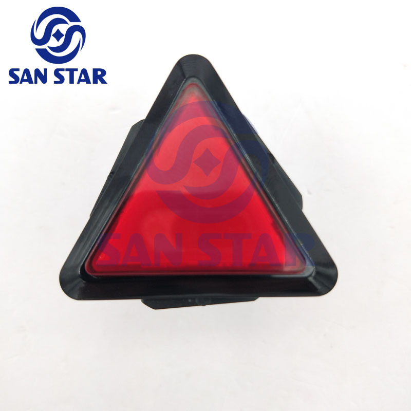 Triangular Illuminated Arcade Button