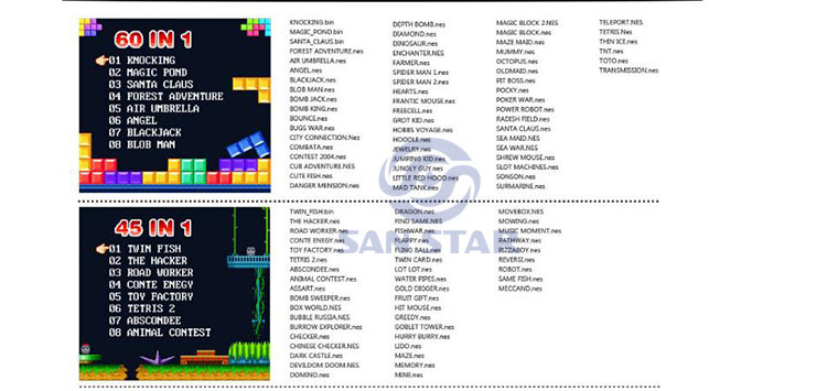 2 players  Mini Arcade Machine Game