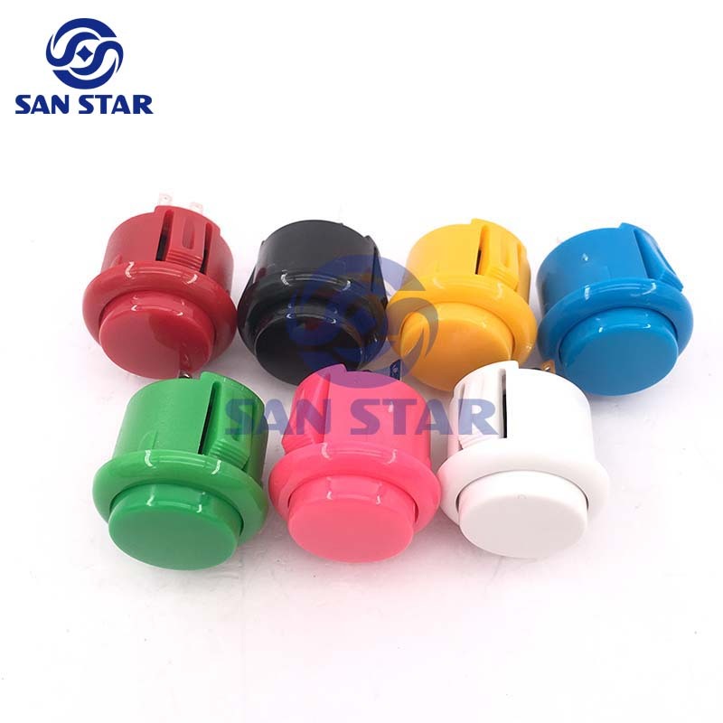 Small Arcade  Button With Build-In Microswitch