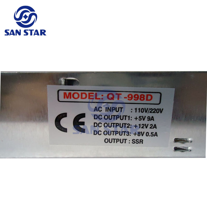 SSR Power Supply support three groups output 5v 9A,12v 2A,8v 0.5A