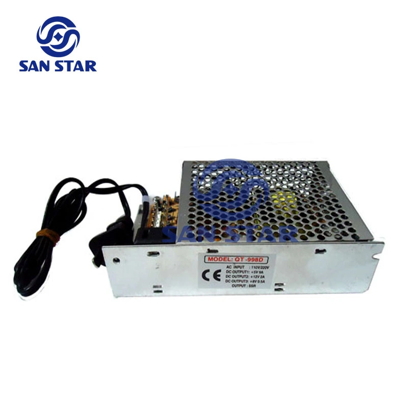 SSR Power Supply support three groups output 5v 9A,12v 2A,8v 0.5A