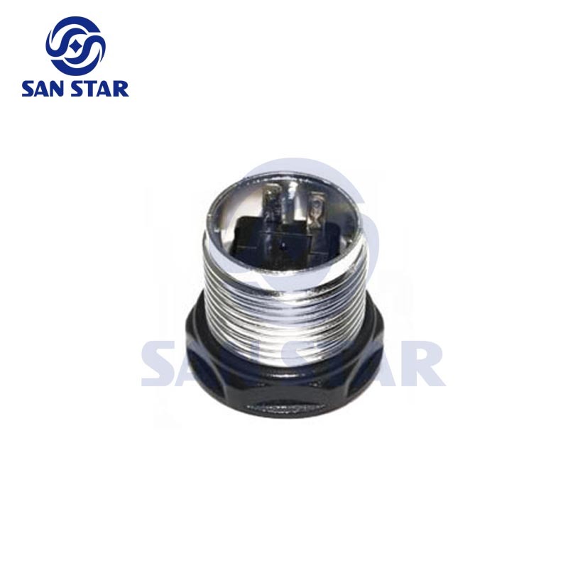Small Chrome Arcade Button