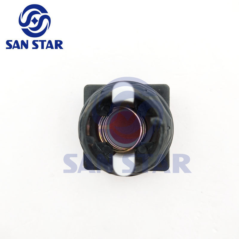 Bolique Edge Square 32mm Transparent Illuminated Arcade Button