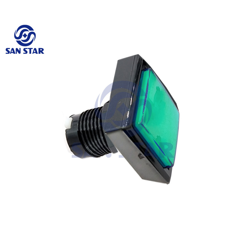 Square 44mm  Illuminated Arcade Button