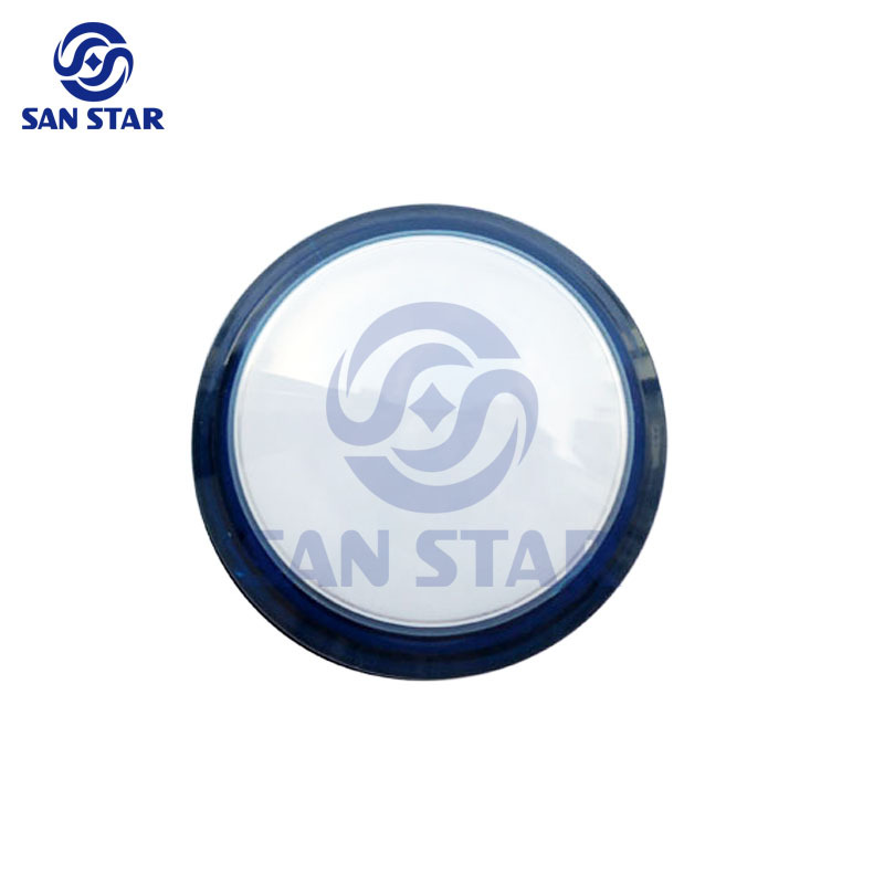 Round 37mm DomeTransparent Illuminated Arcade Button