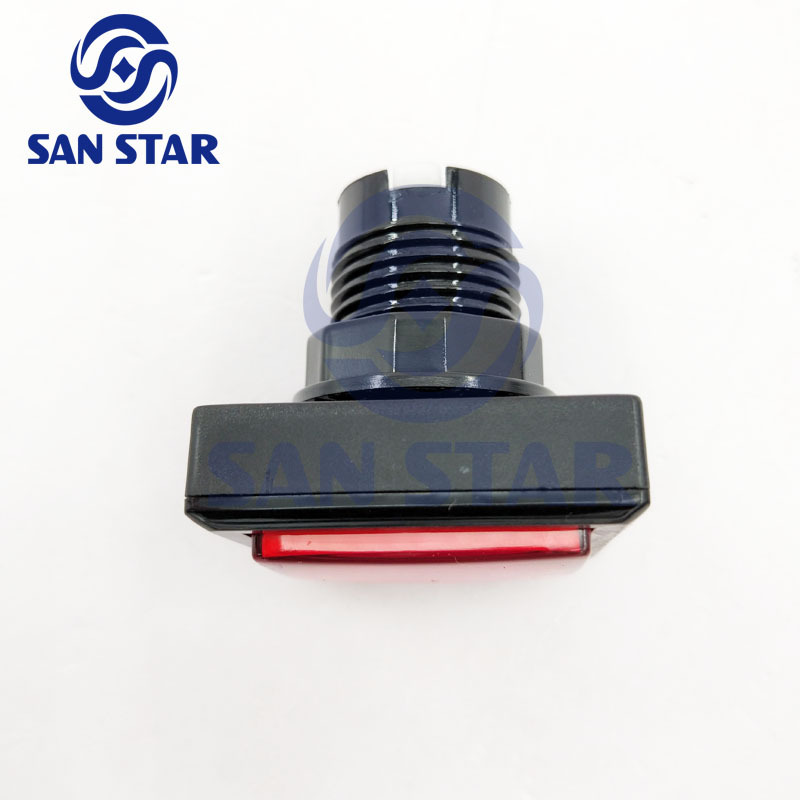 Square 44mm  Illuminated Arcade Button