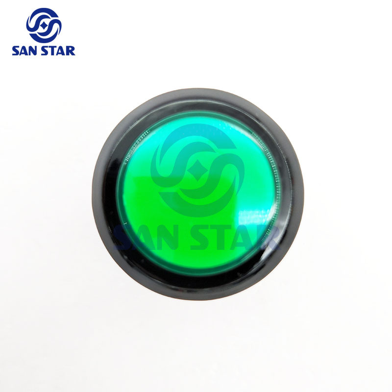 Round 33mm Illuminated Arcade Button