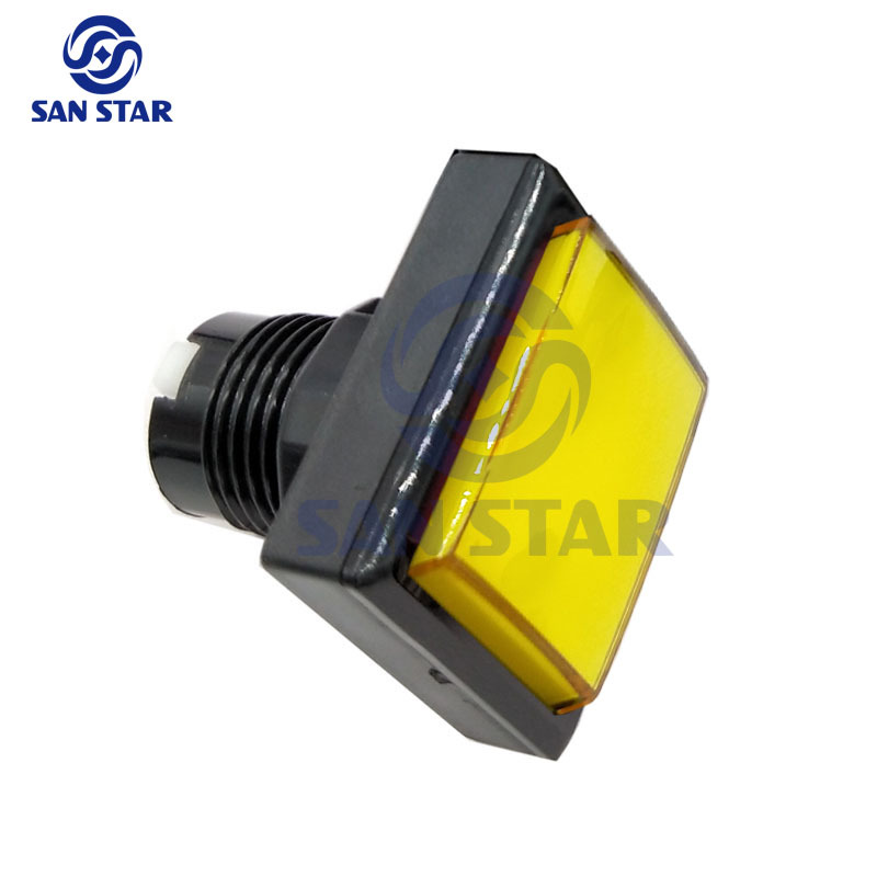 Square 44mm  Illuminated Arcade Button