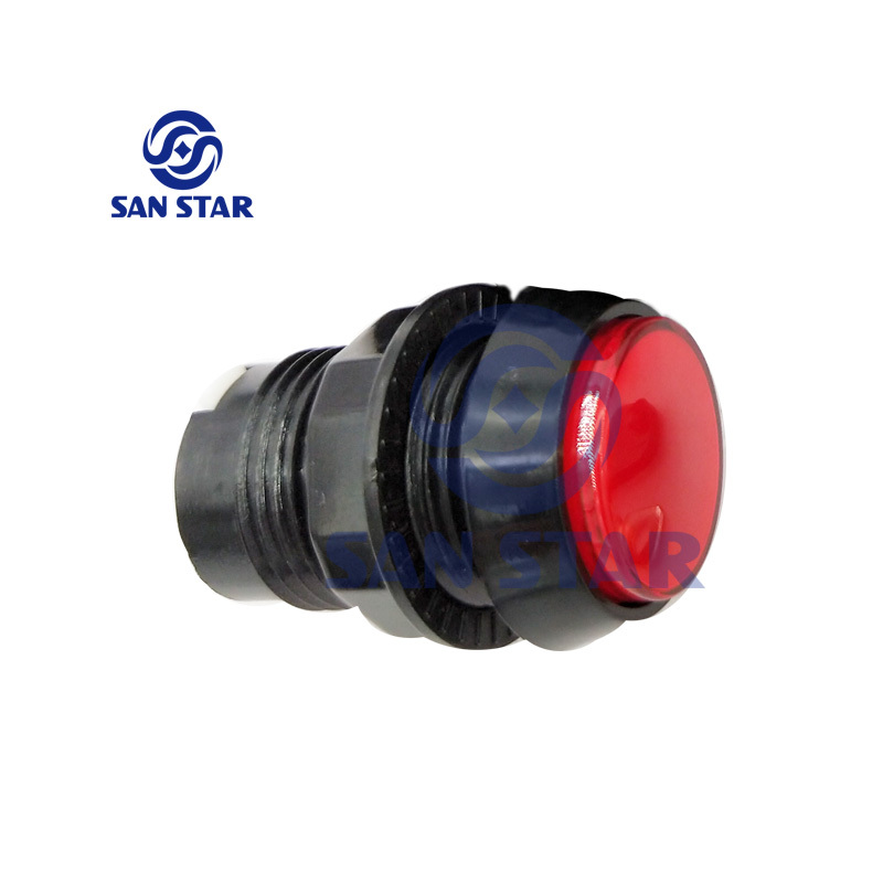 Bolique Edge Round 33mm Illuminated Arcade Button