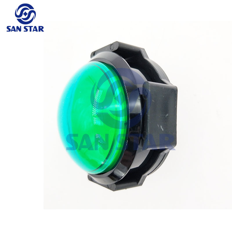 Round 63mm Medium Size Dome Illuminated Arcade Button