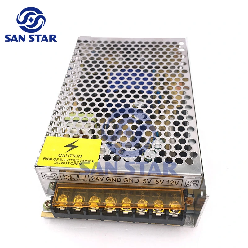 3 Groups Out Put Power Supply 24V1.5A 12V3A 5V10A