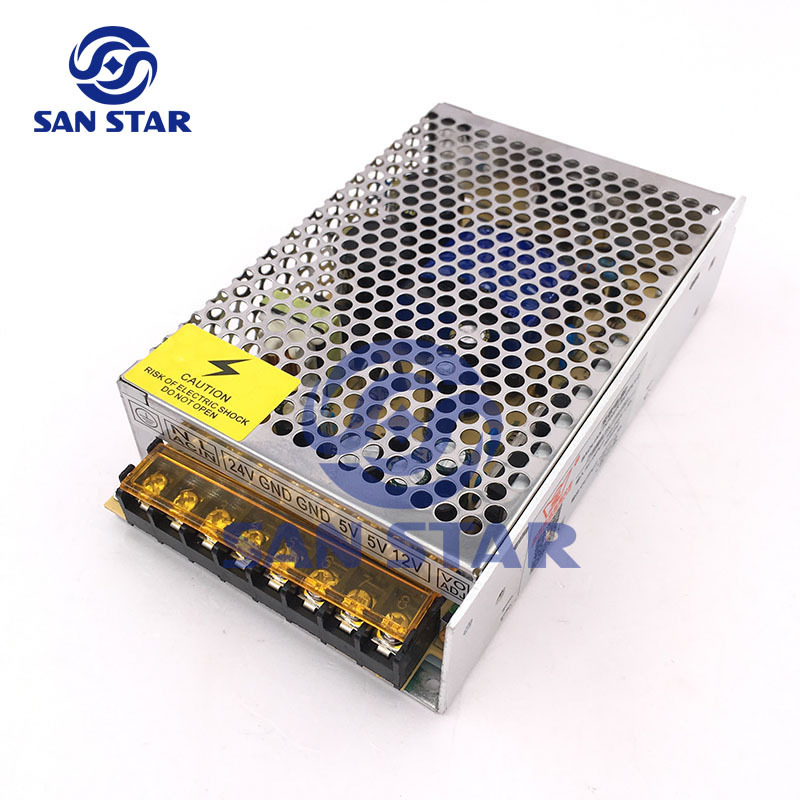 3 Groups Out Put Power Supply 24V1.5A 12V3A 5V10A