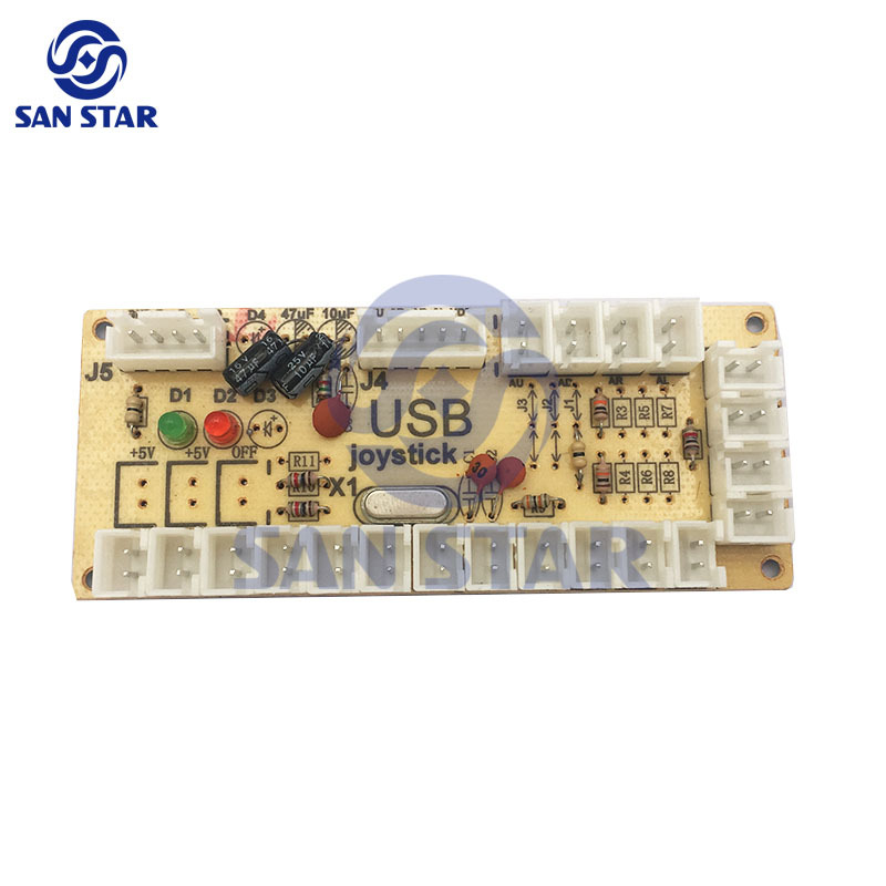 Zero Delay USB To Joystick Arcade Controller