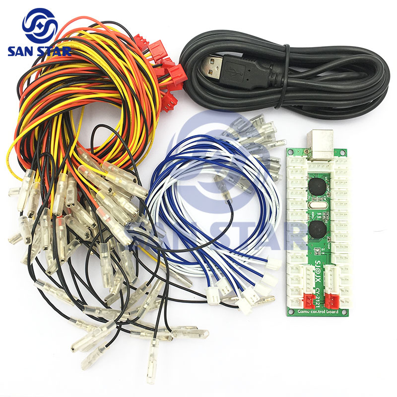 2 players USB Led Arcade Encoder Arcade Controller Game Encoder