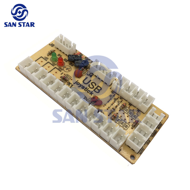 Zero Delay USB To Joystick Arcade Controller