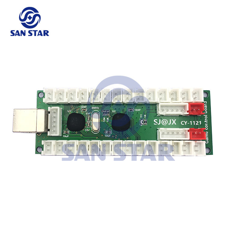 2 Players USB To Joystick Arcade Game Board Arcade Controller
