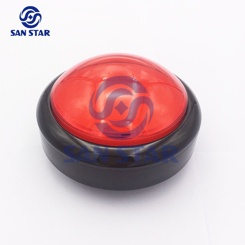 Round 100mm Big Size Dome Illuminated Arcade Button